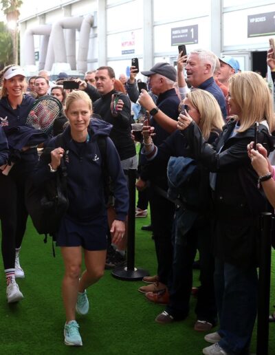 Inside tennis: strings, stats and stretching