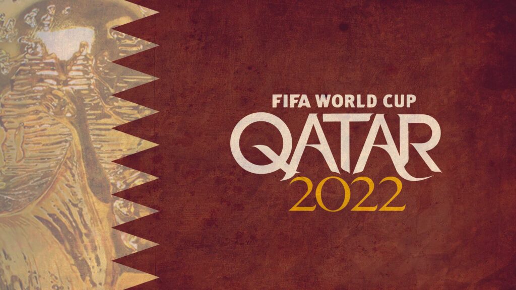 Photo of the FIFA world cup Qatar 2022 logo